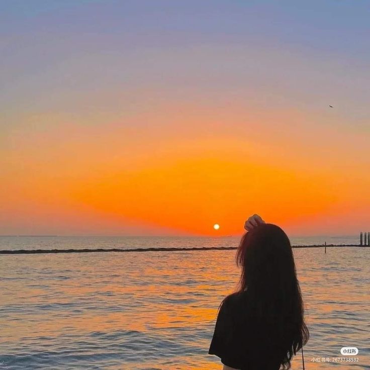 Avatar bầu trời hoàng hôn 
